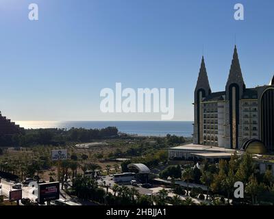 Delphin Imperial Hotel, Kundu, Aksu, Turkish Riviera, Province of Antalya, Mediterranean Region, Turkey Stock Photo