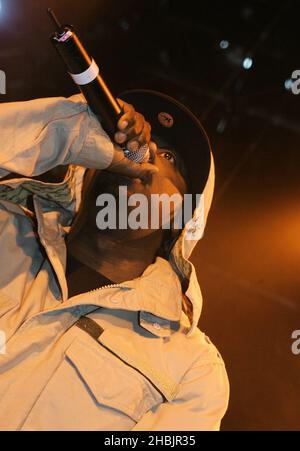 British rapper Sway performs at the Carling Academy Islington on March ...