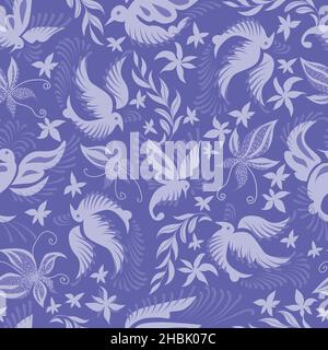 Seamless tropical pattern Stock Vector