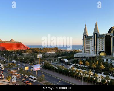 Delphin Imperial Hotel, Kundu, Aksu, Turkish Riviera, Province of Antalya, Mediterranean Region, Turkey Stock Photo