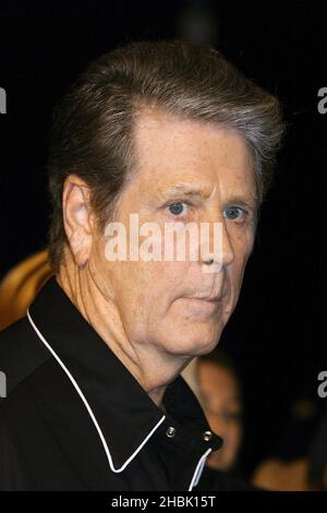 Brian Wilson arriving for the UK Music Hall of Fame 2006, inside Alexandra Palace in north London, November 14, 2006. An international line up of music legends and celebrities were gathering to for 2006's UK Music Hall of Fame Induction Ceremony, hosted by Dermot O'Leary. Stock Photo