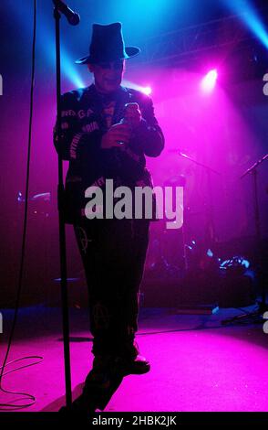 Boy George performs at KOKO on February 7, 2007 in London. Stock Photo