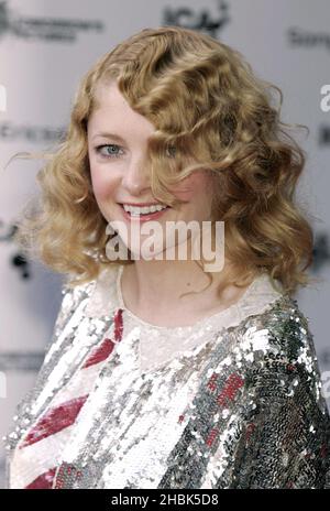 Alison Goldfrapp attends the launch of the 'All Tomorrow's Pictures,' exhibition at the Institute of Contemporary Arts in central London on May 30, 2007. Stock Photo