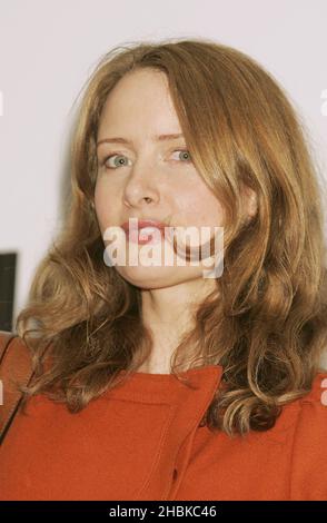 Zoe Telford of The Waiting Room arrives at the Total Film And Sky Movies Red Carpet Preview, London. Stock Photo