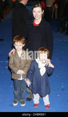 Camilla Rutherford arriving for the premiere of Monsters Vs Aliens at the Vue West End, Leicester Square, London. Stock Photo