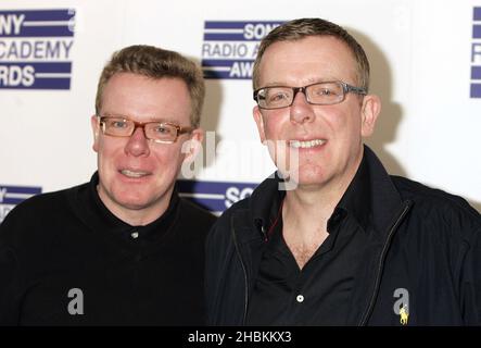 The Proclaimers arrive at the Sony Radio Academy Awards at Grosvenor House, London Stock Photo