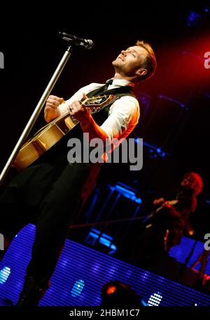Ronan Keating in concert at the Royal Albert Hall, London Stock Photo