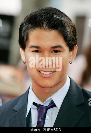 Boo Boo Stewart arrives at the Twilight Saga Eclipse Premiere at the Odeon, Leicester Square, London. Stock Photo