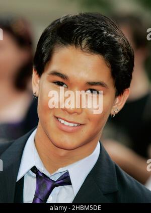 Boo Boo Stewart arrives at the Twilight Saga Eclipse Premiere at the Odeon, Leicester Square, London. Stock Photo