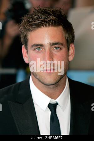 Oliver Jackson-Cohen arriving for the world premiere of Going the Distance at the Vue Cinema, Leicester Square, London Stock Photo
