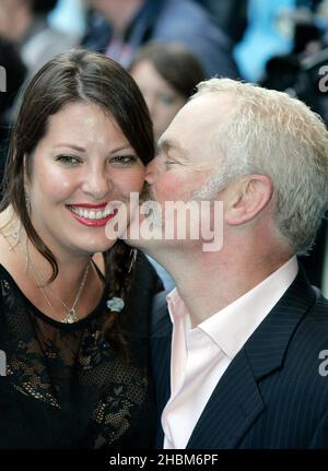 Neal McDonough and Ruve McDonough arriving for the world premiere of Going the Distance at the Vue Cinema, Leicester Square, London Stock Photo