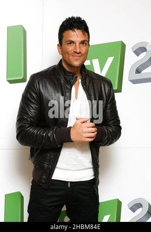 Peter Andre Launches new series of Peter Andre - The Next Chapter. ITV,at Soho Hotel, London Stock Photo