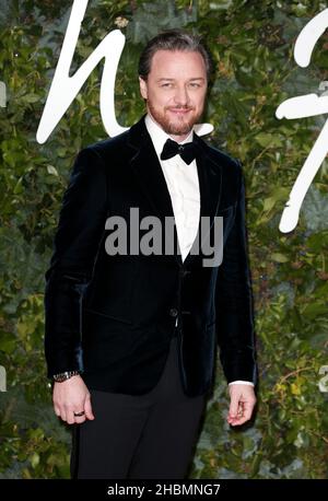 LONDON, UNITED KINGDOM - Nov 29, 2021: James McAvoy attends The Fashion Awards 2021 at the Royal Albert Hall on November 29, 2021 in London, England. Stock Photo