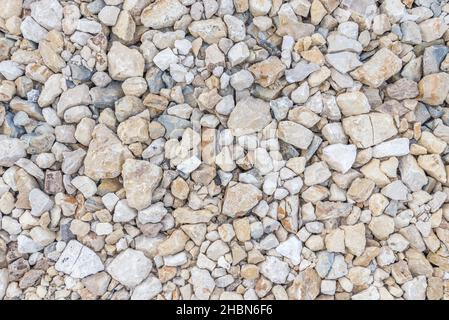 Gravel texture. Gravel background. Stones texture. Stock Photo