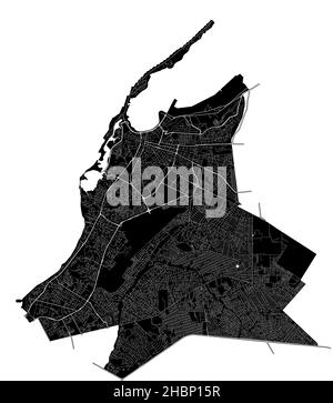 Vector city map of Luanda, Angola Stock Vector Image & Art - Alamy