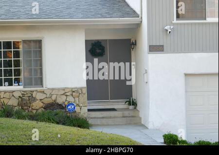 Woodland Hills, California, USA 19th December 2021 A general view of atmosphere of Meghan Markle, Meghan Duchess of Sussex, First Childhood Home at 21836  Providencia Street on December 19, 2021 in Woodland Hills, California, USA. Photo by Barry King/Alamy Stock Photo Stock Photo