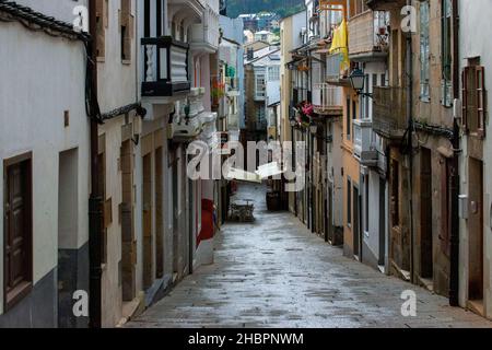 Viveiro old town, Lugo province, Region of Galicia, Spain, Europe Stock Photo