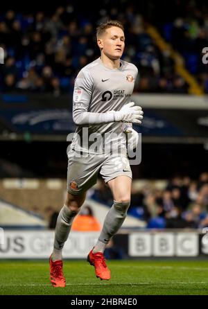 Sunderland goalkeeper Ron-Thorben Hoffmann during the Sky Bet League One match at Portman Road, Ipswich. Picture date: Saturday December 18, 2021. Stock Photo