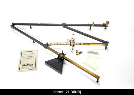 Pantograph drawing hi-res stock photography and images - Alamy