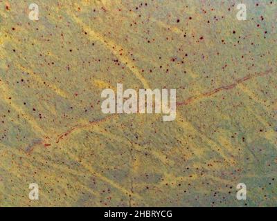 Close up Selective focus Abstract image of patterns and designs on Granite stone as background Stock Photo