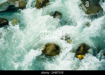 stormy mountain river. High quality photo Stock Photo