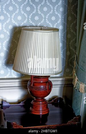 Antique vintage old lamp in the Kitchen of Culzean Castle - Maybole in Ayrshire Scotland, United Kingdom. 22nd of July 2021 Stock Photo