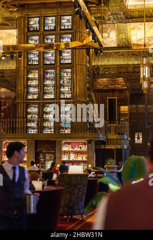 The Atlas Bar interior, Singapore, Singapore Stock Photo - Alamy