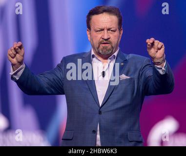 Phoenix, Arizona, USA. 20th Dec, 2021. SEBASTIAN GORKA speaks at AmericaFest, a Turning Point USA event.(Credit Image: © Brian Cahn/ZUMA Press Wire) Stock Photo