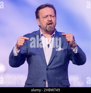 Phoenix, Arizona, USA. 20th Dec, 2021. SEBASTIAN GORKA speaks at AmericaFest, a Turning Point USA event.(Credit Image: © Brian Cahn/ZUMA Press Wire) Stock Photo