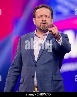 Phoenix, Arizona, USA. 20th Dec, 2021. SEBASTIAN GORKA speaks at AmericaFest, a Turning Point USA event.(Credit Image: © Brian Cahn/ZUMA Press Wire) Stock Photo