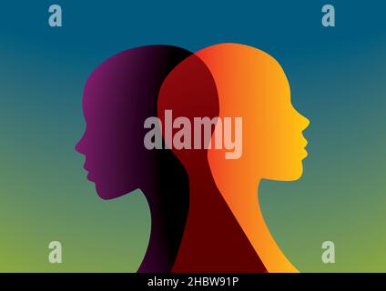 Mood in life. Vector illustration. EPS10. Stock Vector