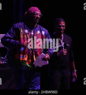 October 22, 2021: Snoop Dogg and Jamie Foxx during Snoop Dogg's 50th