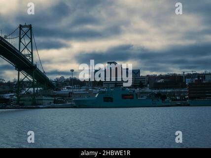 HMCS Harry DeWolf Stock Photo