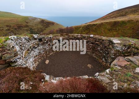 Caithness, Ousdale Broch Stock Photo