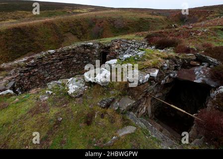 Caithness, Ousdale Broch Stock Photo