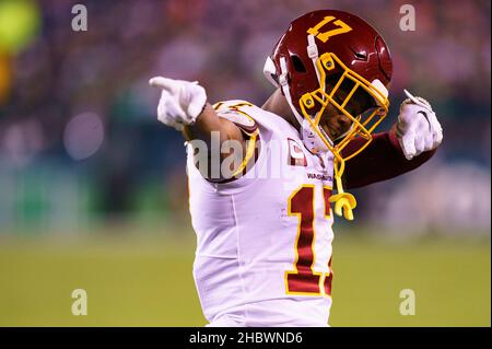 Washington Football Team wide receiver DeAndre Carter (16) runs during an  NFL preseason football game against the Baltimore Ravens, Saturday, Aug.  28, 2021 in Landover, Md. (AP Photo/Daniel Kucin Jr Stock Photo - Alamy