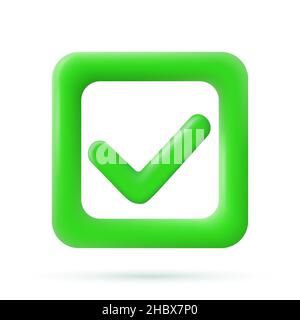 Realistic Right 3D Button Stock Vector