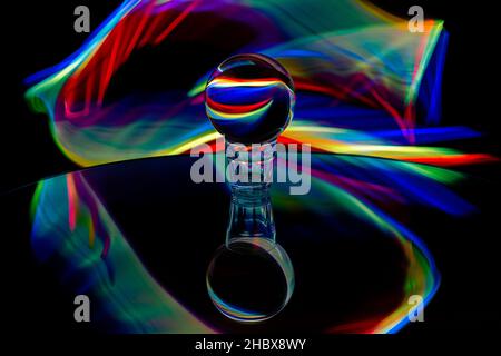 Glaskugel Stock Photo