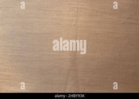 Dark brown color linen fabric background with abstract texture Stock Photo