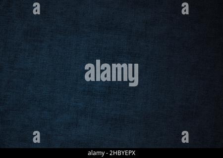 Abstract texture background of dark blue denim fabric Stock Photo