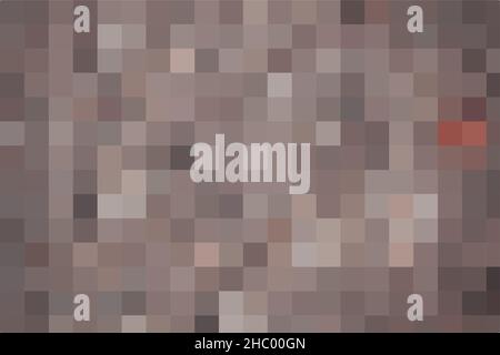 Brown tones background. Art texture from squares for presentation, magazines, fliers, annual reports, posters and business cards. Vector illustration Stock Vector