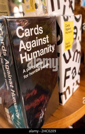 Box for the cards against humanity game Stock Photo - Alamy