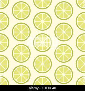 Lemon pattern. Lemon seamless background Stock Photo