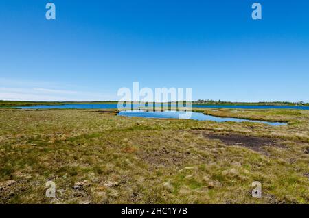 Beach in Gros Morne National Park, Newfoundland Stock Photo