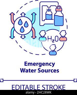 Rainwater tank abstract concept vector illustration Stock Vector Image ...