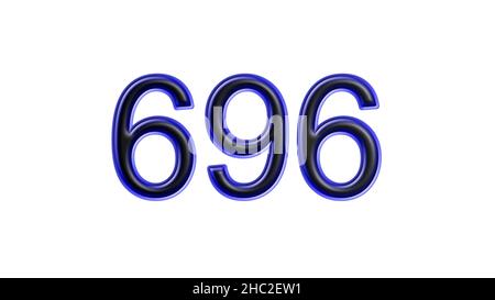 blue-696-number-3d-effect-