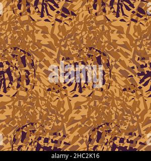 warm brown tones texture with distressed leaves Stock Vector