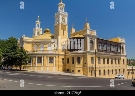 Baku State Philharmonic Hall, Azerbaijan Stock Photo