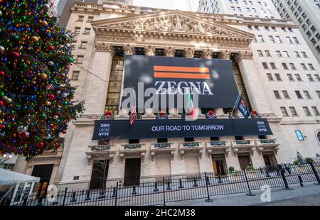 Zegna Group Hits New York Stock Exchange