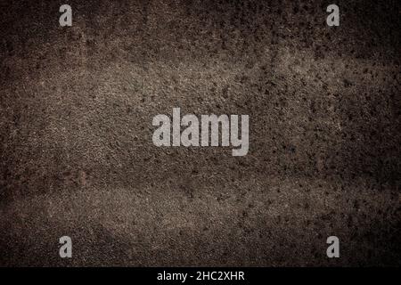 abstract dark brown old rusty metal background Stock Photo
